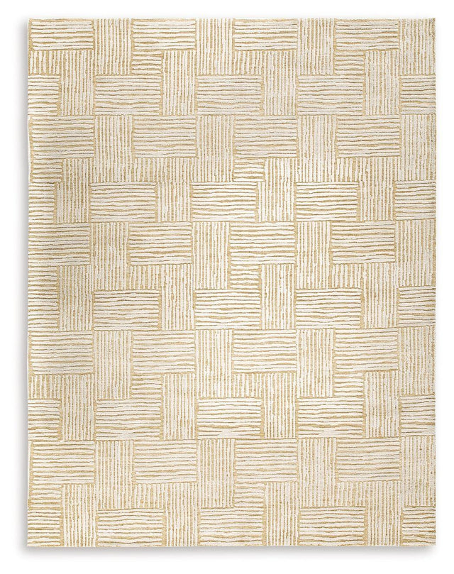 Ashley Adanmund Large Rug - Beige/Caramel