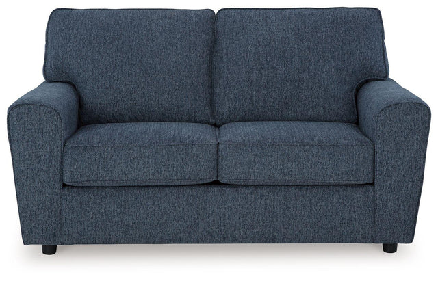 Ashley Arlis Loveseat - Cobalt