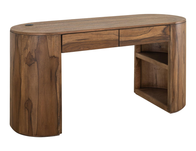 International Furniture Direct Balam - Desk - Brown