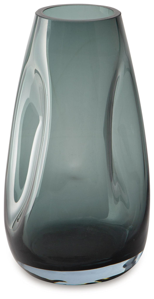 Ashley Beamund Vase - Teal Blue