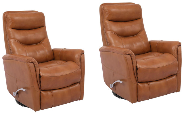 Parker House Gemini - Swivel Glider Recliner (Set of 2) - Butterscotch