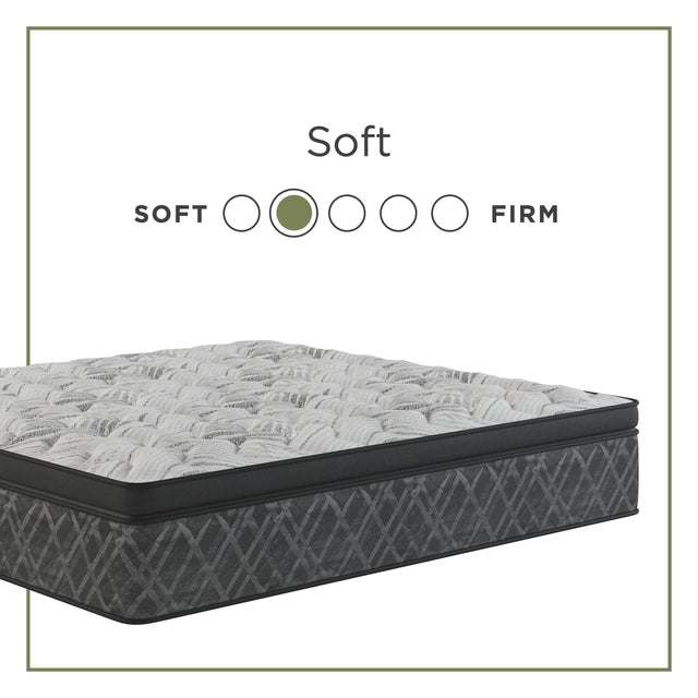 Tempur Sealy Sherwood - Moonlite Pillow Top Innerspring Mattress - Twin Long