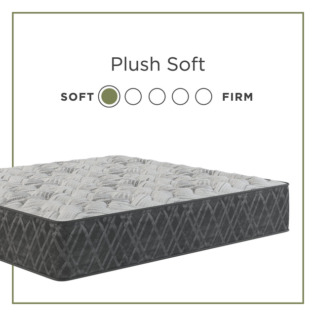 Tempur Sealy Sherwood - Moonlite Plush Innerspring Mattress - Queen