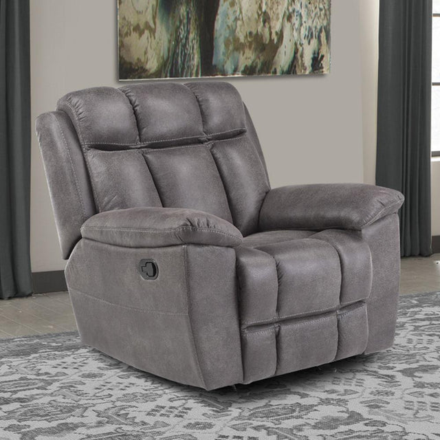 Parker House Goliath - Manual Glider Recliner - Arizona Grey