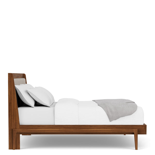 Riverside Furniture Elsie - Queen Platform Bed - Dark Brown