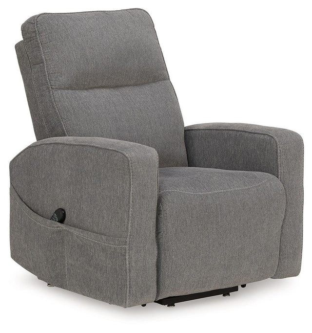 Ashley Starganza Power Lift Recliner - Gray