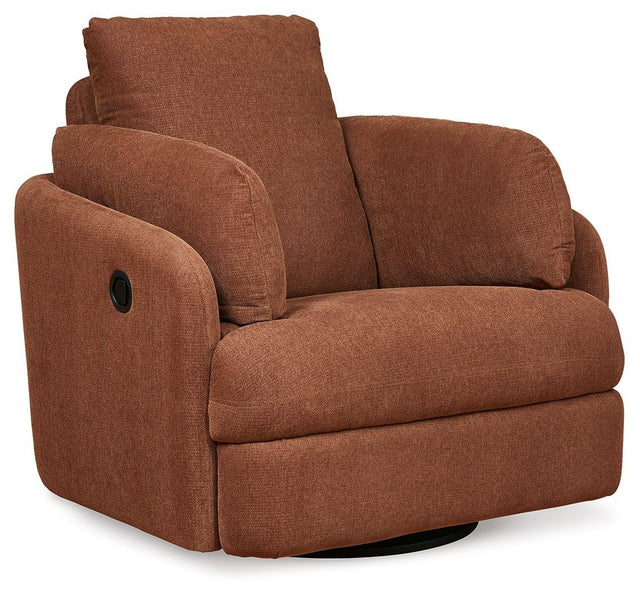 Ashley Modmax Swivel Glider Recliner - Spice