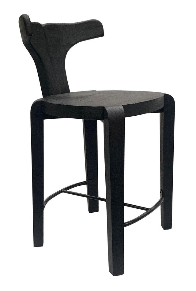 Coast2Coast Home Costello - Counter Height Barstool - Black