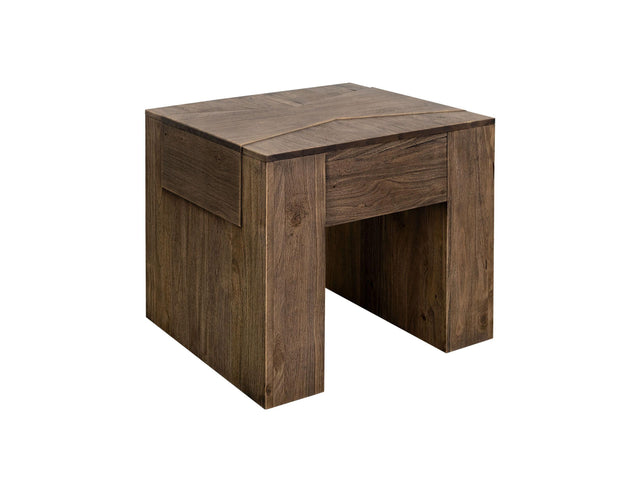 International Furniture Direct Milano - End Table - Brown