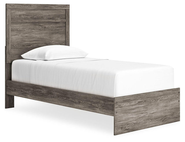 Ashley Ralinksi - Gray - Twin Panel Bed