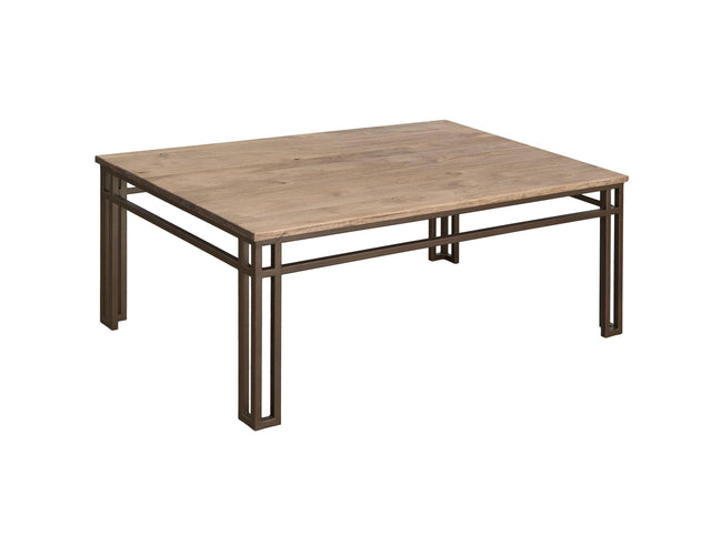 International Furniture Direct Limestone - Cocktail Table - Brown