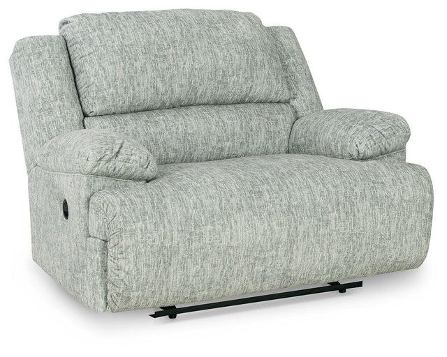 Ashley McClelland Zero Wall Wide Seat Recliner - Gray