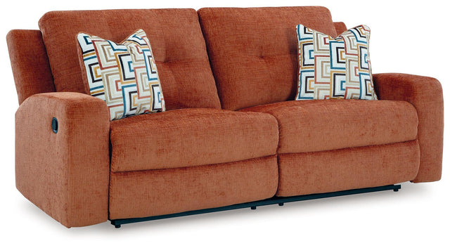 Ashley Danum 2 Seat Reclining Sofa - Spice