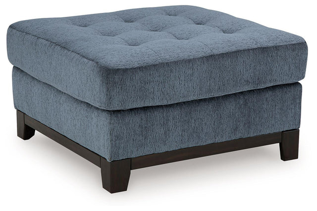 Ashley Maxon Place Oversized Accent Ottoman - Navy