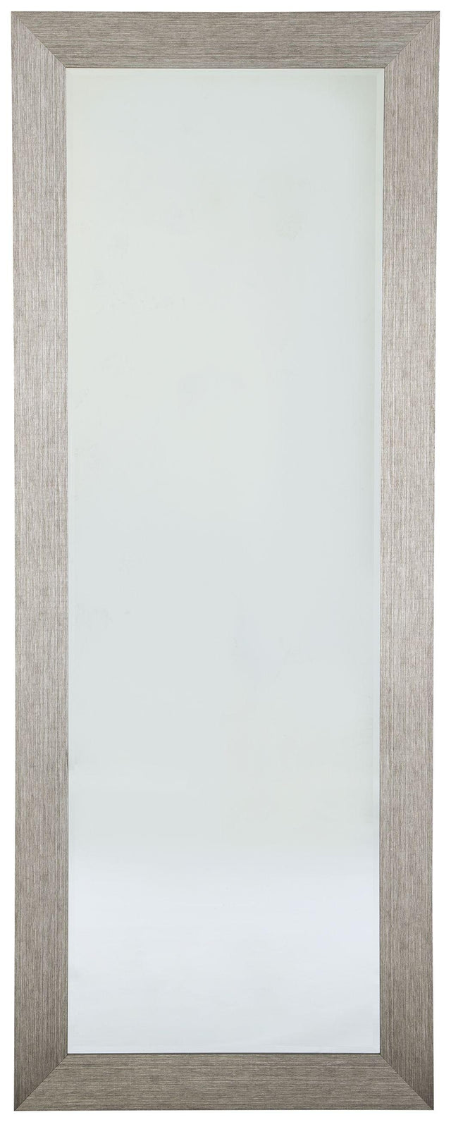 Ashley Duka Floor Mirror - Silver Finish