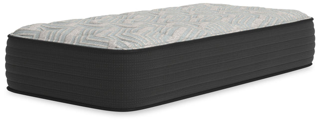 Ashley Palisades Plush Twin Mattress - Gray/Blue