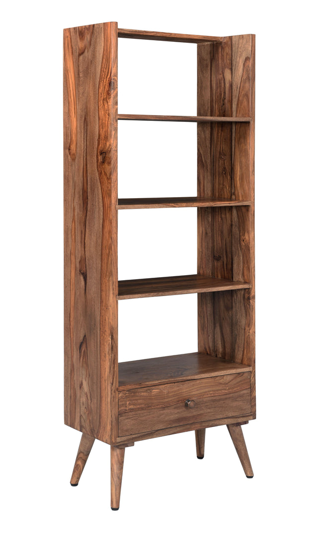 Coast2Coast Home Briggs - Etagere - Nut Brown Finish