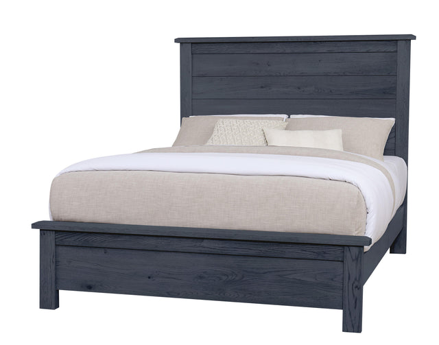 Vaughan-Bassett Custom Express - Queen Farmhouse Bed - Indigo