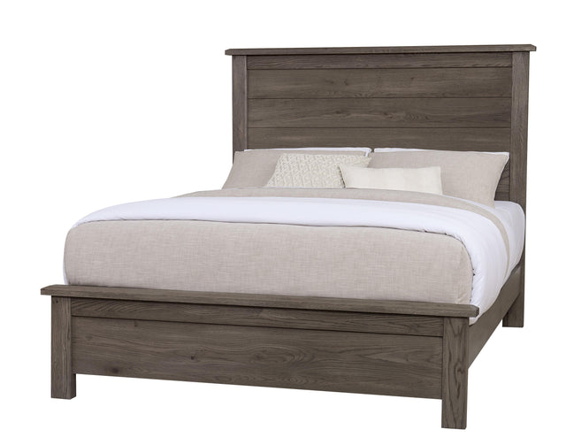 Vaughan-Bassett Custom Express - California King Farmhouse Bed - Driftwood Grey