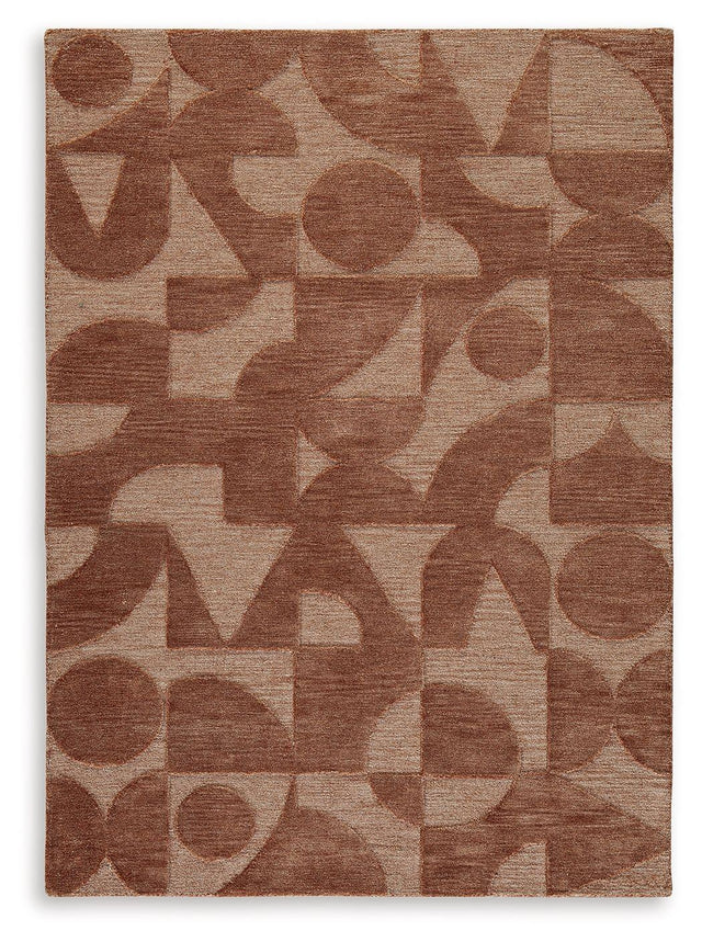 Ashley Perrenton Large Rug - Clay