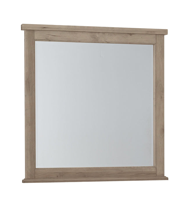 Vaughan-Bassett Woodbridge - Landscaped Mirror With Beveled Glass - Shadow Grey