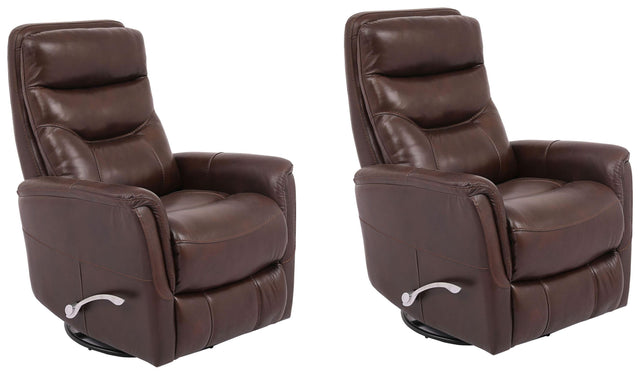 Parker House Gemini - Swivel Glider Recliner (Set of 2) - Robust