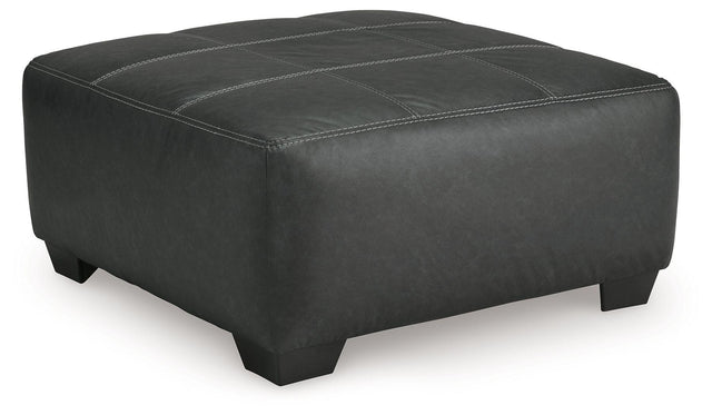 Ashley Brixley Pier Oversized Accent Ottoman - Graphite