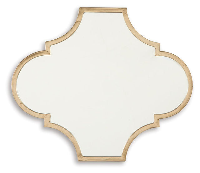 Ashley Callie Accent Mirror - Gold Finish