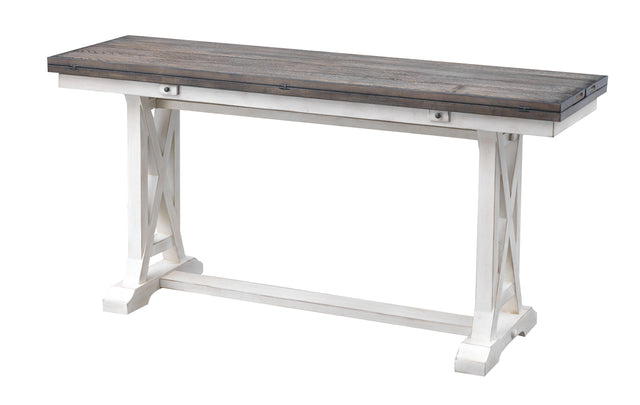 Coast2Coast Home Bar Harbor II - Fold Out Console - Cream