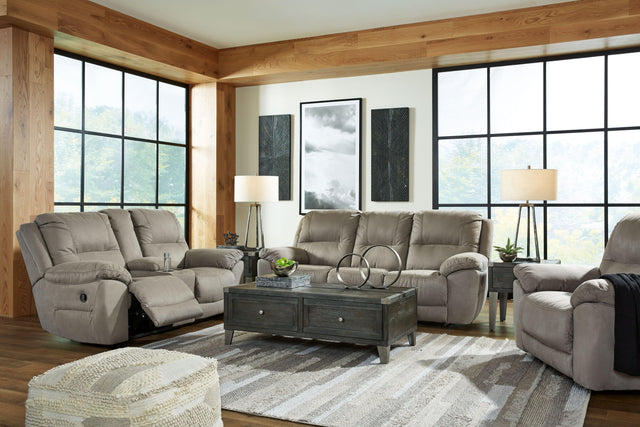 Ashley Next-gen Gaucho - Putty - 3 Pc. - Reclining Sofa, Loveseat, Recliner