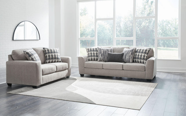 Ashley Avenal Park - Flannel - 2 Pc. - Sofa, Loveseat