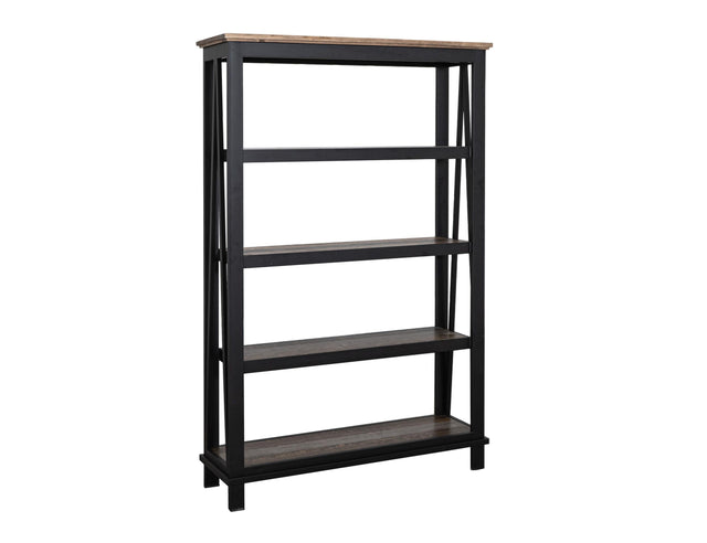 International Furniture Direct Loft Brown - Bookcase - Multicolor