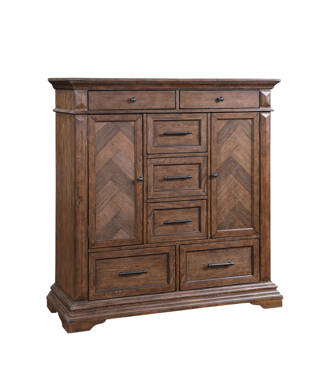 New Classic Furniture Mar Vista - Door Chest - Walnut