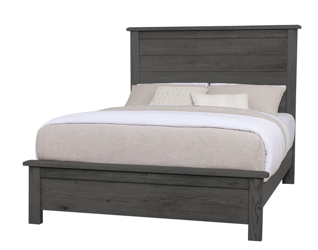 Vaughan-Bassett Custom Express - California King Farmhouse Bed - Graphite