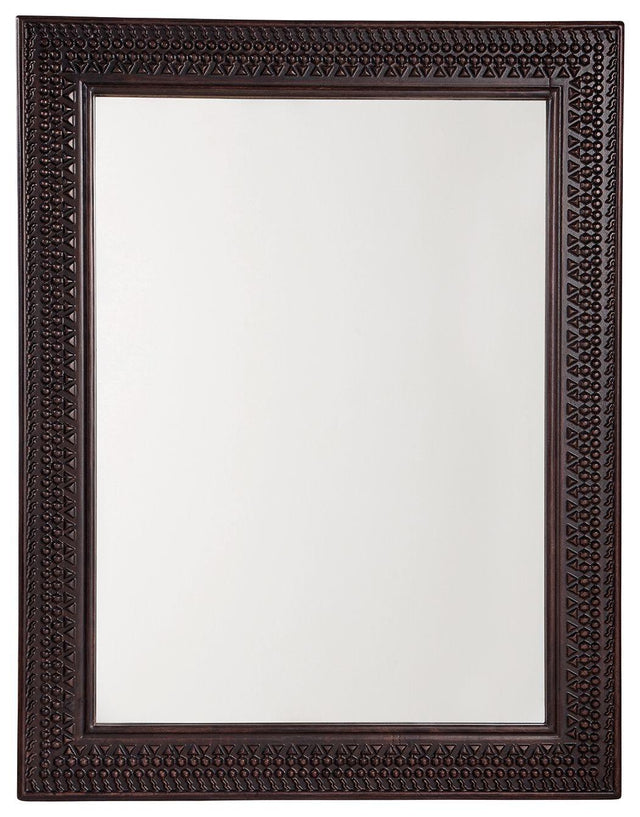 Ashley Balintmore Accent Mirror - Dark Brown