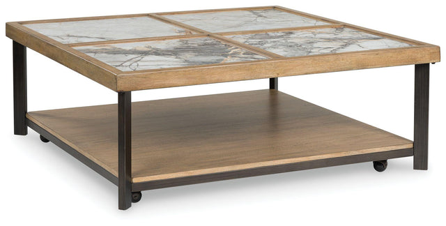 Ashley Montia Square Cocktail Table - Multi