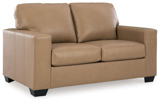 Ashley Kintaro Loveseat - Toffee