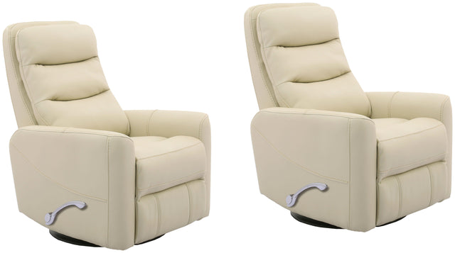 Parker House Hercules - Swivel Glider Recliner (Set of 2) - Oyster