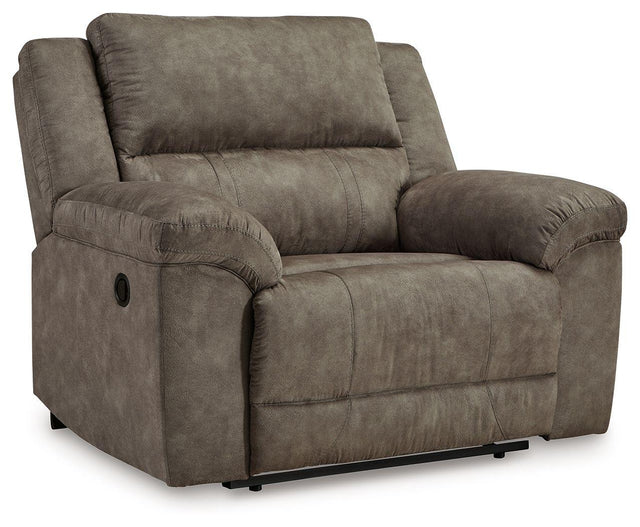 Ashley Laresview Zero Wall Wide Seat Recliner - Fossil