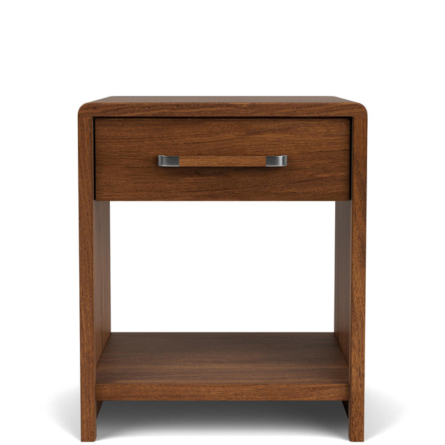 Riverside Furniture Elsie - One Drawer Nightstand - Dark Brown