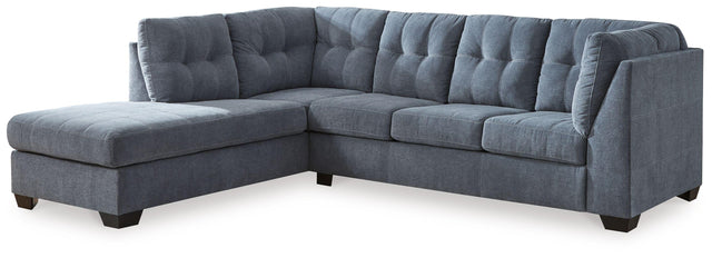 Ashley Marleton - Denim - 2-Piece Sectional With Laf Corner Chaise