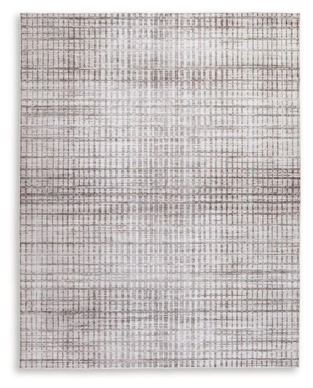 Ashley Moorhill Large Rug - Cream/Taupe