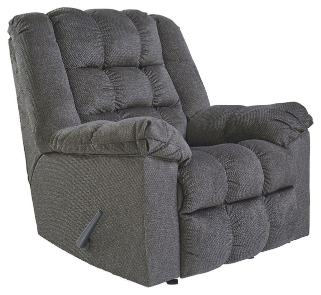 Ashley Drakestone Rocker Recliner - Charcoal