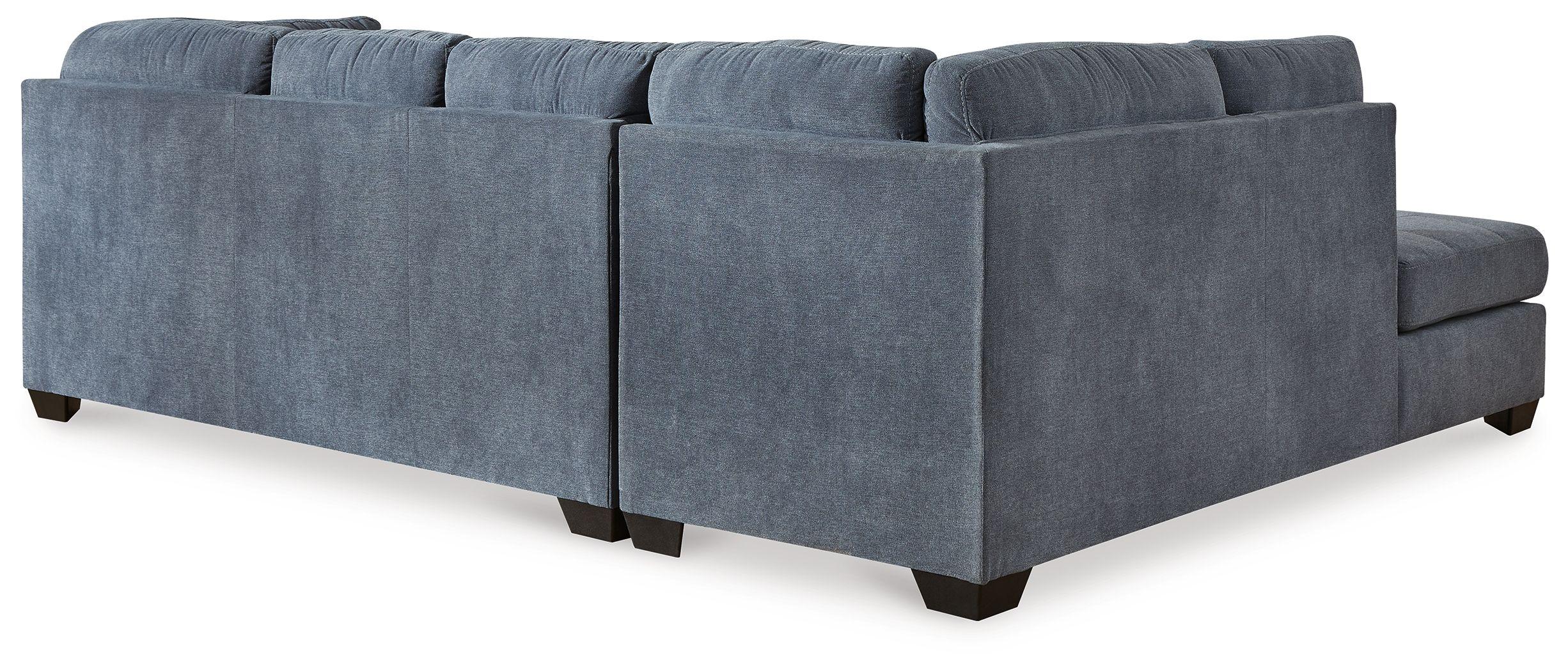 Denim sectional with chaise online