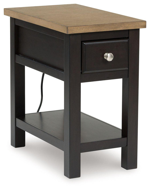 Ashley Drazmine Chair Side End Table - Brown