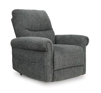 Ashley Aureta Power Lift Recliner - Charcoal