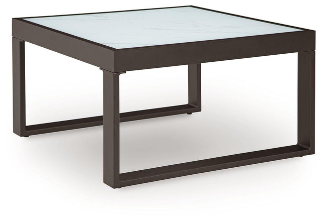 Ashley Beachloft Square Cocktail Table - Black/Gray