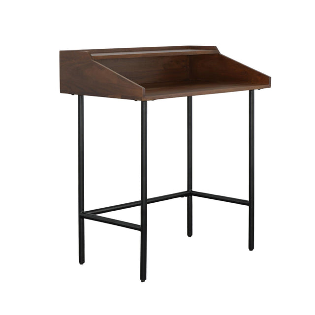 Coast2Coast Home Nathanial - Writing Desk - Schoolhouse Brown / Metal