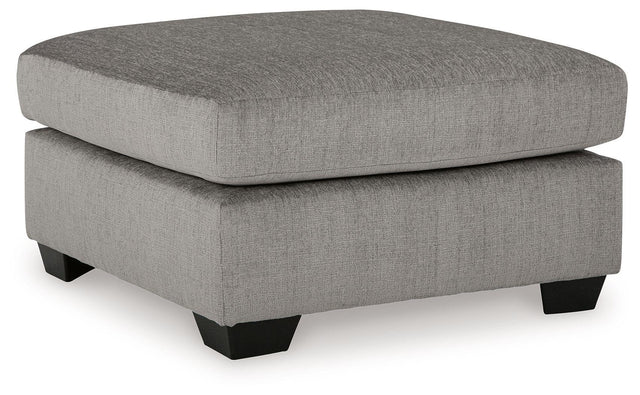 Ashley Lanelly Oversized Accent Ottoman - Alloy