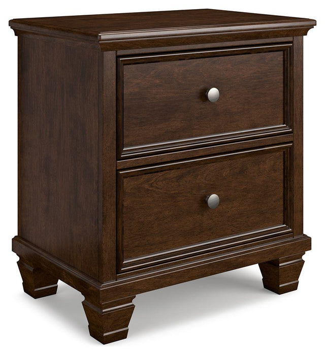 Ashley Danabrin Two Drawer Night Stand - Brown